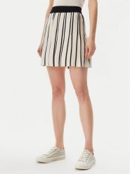 Guess Spódnica plisowana V5GD00 Z3D60 Écru Regular Fit. Spódnice Guess, xxs, z aplikacjami, z wiskozy, mini. Za 299.99 zł.