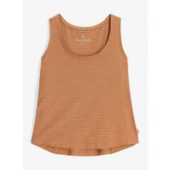 Tank top damski Royal Robbins Vacationer Boxy Tank. Brązowe koszulki sportowe ROYAL ROBBINS, bez wzorów, bez ramiączek. Za 214.99 zł.