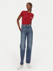 Levi's® Jeansy Ribcage 79078-0007 Niebieski Straight Fit. Niebieskie jeansy s, bez wzorów. Za 409.99 zł.