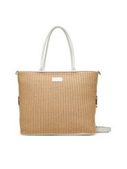 TWINSET Torebka 251TB7382 Beżowy. Brązowe torebki klasyczne Twinset, bez wzorów, ze skóry, bez dodatków. Za 629.99 zł.