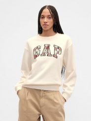 GAP Bluza w kolorze kremowym rozmiar: XS. Brązowe bluzy GAP, xs, bez wzorów, bez kaptura. Za 106.13 zł.
