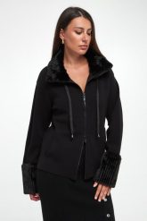 Kurtka damska z futerkiem JOSEPH RIBKOFF. Swetry Joseph Ribkoff, xs, bez wzorów, bez ramiączek. Za 1,149.00 zł.