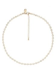 U.S. Polo Assn. Pozłacany naszyjnik z kamieniami ozdobnymi - dł. 37 cm rozmiar: onesize. Żółte naszyjniki U.S. Polo Assn., metalowe. Za 195.99 zł.