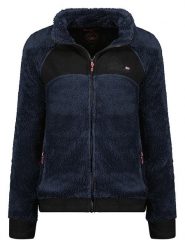 Geographical Norway Kurtka polarowa "Tandora" w kolorze granatowym rozmiar: XXL. Niebieskie swetry Geographical Norway, xxl, bez wzorów, z polaru, bez ramiączek. Za 150.37 zł.