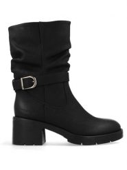 Wrangler Botki "Ashley" w kolorze czarnym rozmiar: 39. Czarne botki Wrangler, bez wzorów, bez obcasa, bez zapięcia. Za 234.95 zł.