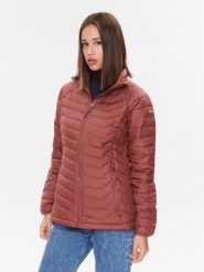 Columbia Kurtka przejściowa Powder Lite™ Jacket Czerwony Regular Fit. Czerwone kurtki sportowe Columbia, xs, bez wzorów, z syntetyku, bez kaptura, outdoorowe. Za 349.00 zł.