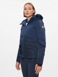 Rossignol Kurtka narciarska Terrain RLLWJ14 Granatowy Regular Fit. Niebieskie kurtki narciarskie Rossignol, na zimę, l, bez wzorów, z syntetyku, bez kaptura, narciarskie. Za 1,599.00 zł.