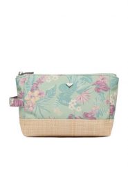 Roxy Kosmetyczka CWBEO-RX-W1-007-SS26 Zielony. Zielone kufry i kosmetyczki Roxy, bez wzorów, z materiału, bez dodatków. Za 49.99 zł.