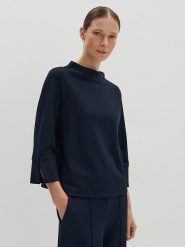 Someday Bluza w kolorze granatowym rozmiar: 42. Niebieskie bluzy someday., bez wzorów, bez kaptura. Za 136.45 zł.