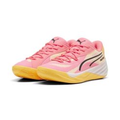 Buty do koszykówki All-Pro NITRO™ PUMA. Brązowe obuwie sportowe Puma, bez zapięcia, do koszykówki. W wyprzedaży za 490.00 zł.