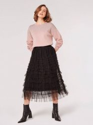 Apricot Sweter w kolorze jasnoróżowym rozmiar: L. Różowe swetry Apricot, l, bez wzorów, bez ramiączek. Za 127.95 zł.