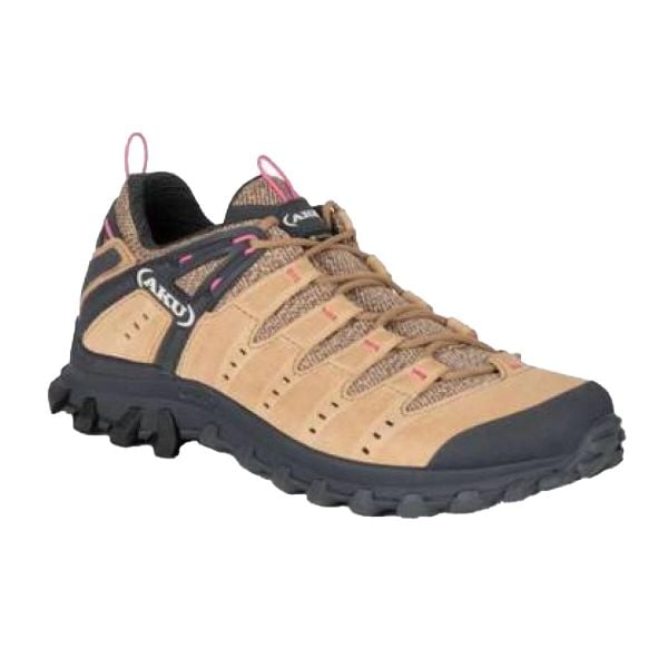 Damskie Buty Turystyczne Alterra Lite GTX Suede. Brązowe trekkingi Aku, z gore-texu, trekkingowe. Za 490.99 zł.