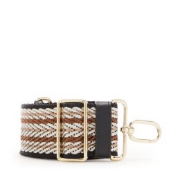 Furla Pasek na ramię Furla Fiona szary/czarny - skóra Torba na ramię 1 ct Damski. Czarne torby na ramię Furla, bez wzorów, z materiału, eleganckie, na ramię, bez dodatków. Za 349.99 zł.