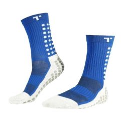 Skarpety Piłkarskie Unisex Adult 3.0 Mid Calf Cushioned. Niebieskie skarpety TRUSOX, bez wzorów. Za 257.99 zł.