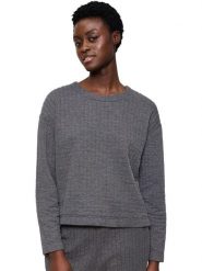 Triumph Bluza w kolorze antracytowym rozmiar: 42. Czarne bluzy Triumph, bez wzorów, prążkowane, bez kaptura. Za 78.47 zł.