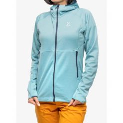 Bluza trekkingowa damska Haglofs Skuta Hood. Zielone bluzy Haglöfs, s, bez wzorów, bez kaptura. Za 335.99 zł.