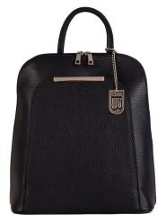 Lucca Baldi Skórzany plecak "Cervia" w kolorze czarnym - 33 x 35 x 12 cm rozmiar: onesize. Czarne plecaki Lucca Baldi, bez wzorów, z materiału. Za 339.99 zł.