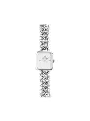 Daniel Wellington Zegarek Jolie Chain 15 DW00100834 Srebrny. Szare, analogowe zegarki Daniel Wellington, srebrne. Za 889.99 zł.