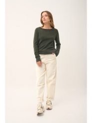 Just Cashmere Kaszmirowy sweter "Grace" w kolorze khaki rozmiar: XL. Brązowe swetry Just Cashmere, xl, bez wzorów, z kaszmiru, bez ramiączek. Za 395.31 zł.