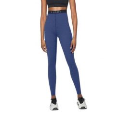 Damskie legginsy termoaktywne ze 100% wełny merynosów - Bjork 210. Niebieskie legginsy FJORK MERINO, xs, bez wzorów, z wełny. W wyprzedaży za 239.00 zł.