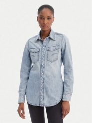 G-Star Raw Koszula jeansowa D27714-D539 Niebieski Slim Fit. Niebieskie koszule G-Star Raw, m, bez wzorów, z bawełny, retro, bez kołnierzyka, bez ramiączek. Za 389.99 zł.