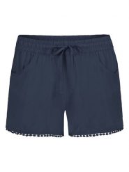 Fresh Made Szorty w kolorze granatowym rozmiar: M. Niebieskie szorty Fresh Made, bez wzorów, z wiskozy. Za 39.45 zł.