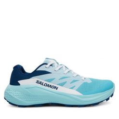 Buty do biegania Salomon. Niebieskie obuwie sportowe Salomon, bez zapięcia, do biegania. Za 369.99 zł.