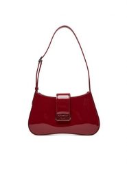 Emporio Armani Torebka EW001778 AF17287 U5068 Bordowy. Czerwone torebki klasyczne Emporio Armani, bez wzorów, ze skóry, bez dodatków. Za 1,259.00 zł.