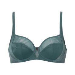 Triumph Biustonosz z fiszbinami True Shape Sensation ciemnozielony female zielony 75B. Zielone bielizna sportowa Triumph, m, bez wzorów. Za 199.00 zł.