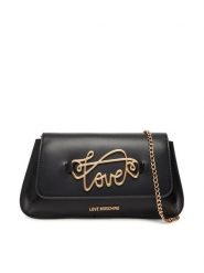 LOVE MOSCHINO Torebka JC4266PP0MKG0000 Czarny. Czarne torebki klasyczne Love Moschino, bez wzorów, ze skóry, bez dodatków. Za 809.99 zł.