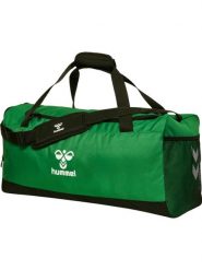 Torba sportowa Hummel Core 2.0. Czarne torby na ramię Hummel, bez wzorów, z materiału, sportowe, na ramię, bez dodatków. Za 161.50 zł.