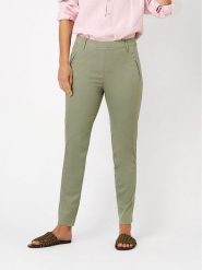 Relaxed by TONI Spodnie w kolorze zielonym rozmiar: 48K. Zielone spodnie materiałowe Relaxed by TONI, na co dzień, bez wzorów, z materiału. Za 186.95 zł.
