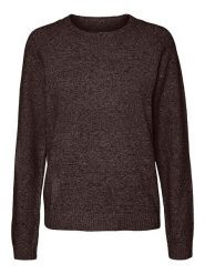 Vero Moda Sweter w kolorze brązowym rozmiar: XS. Brązowe swetry Vero Moda, xs, bez wzorów, bez ramiączek. Za 63.95 zł.