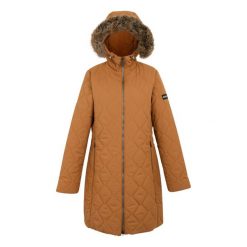 Parka Damska Ocieplana Fritha III. Brązowe parki Regatta, s, sportowe, bez kaptura. Za 165.99 zł.