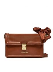 LOVE MOSCHINO Torebka JC4392PP0LKV0208 Brązowy. Brązowe torebki klasyczne Love Moschino, bez wzorów, ze skóry, bez dodatków. Za 459.99 zł.