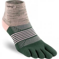 Skarpetki damskie Injinji Trail Midweight. Szare skarpety Injinji, bez wzorów. Za 156.00 zł.