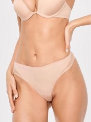 Esotiq Figi brazylijskie Stella 39563 Beżowy. Brązowe figi Esotiq, s, bez wzorów, z syntetyku. Za 69.99 zł.