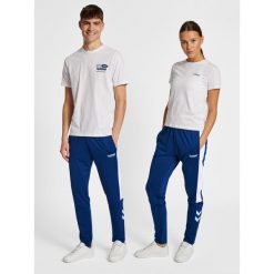 Spodnie dresowe Hummel GC Agility LSS. Niebieskie spodnie dresowe Hummel, m, bez wzorów, z dresówki, na fitness i siłownię. Za 194.50 zł.
