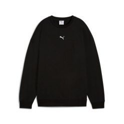 Puma Bluza Ess Oversized Tr 68540101. Czarne bluzy Puma, xl, bez wzorów, bez kaptura. Za 175.99 zł.