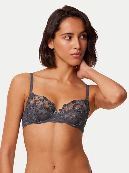 Triumph Biustonosz z fiszbiną Sensual Spotlight 10219847 Szary. Szare biustonosze Triumph, bez wzorów, z syntetyku. Za 148.80 zł.