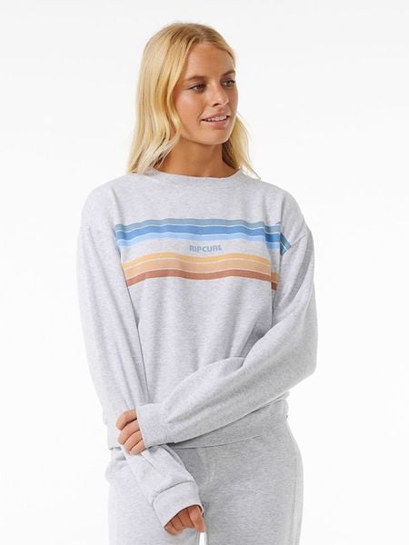 Rip Curl Bluza w kolorze szarym rozmiar: S. Szare bluzy Rip Curl, s, bez wzorów, bez kaptura. Za 154.95 zł.