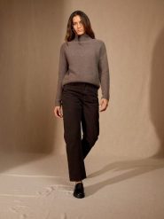 Perfect Cashmere Kaszmirowy sweter "Mairos" w kolorze szarobrązowym rozmiar: S. Brązowe swetry Perfect Cashmere, s, bez wzorów, z kaszmiru, bez ramiączek. Za 1,087.99 zł.