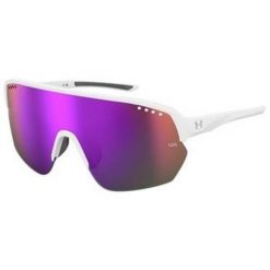 Okulary przeciwsłoneczne Under Armour Gamedat II/G S3. Białe okulary przeciwsłoneczne Under Armour, bez wzorów, sportowe. Za 479.99 zł.