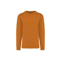 Bluza z okrągłym dekoltem Kariban. Brązowe bluzy KARIBAN, s, bez wzorów, z bawełny, bez kaptura. Za 128.50 zł.
