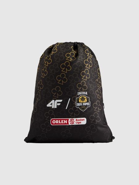 4F Plecak-worek 4F x Trefl Sopot 2025/26 - czarny Uniwersalny. Czarne plecaki 4f, bez wzorów. Za 99.99 zł.