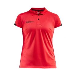 Damska koszulka polo Craft pro control impact. Czarne bluzki Craft, bez wzorów, bez kołnierzyka, bez ramiączek. W wyprzedaży za 144.55 zł.