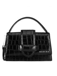 Badura Torebka TYL00534 Czarny. Czarne torebki klasyczne Badura, bez wzorów, z materiału, bez dodatków. Za 179.99 zł.
