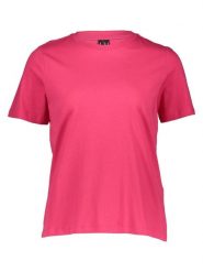 Vero Moda Koszulka w kolorze różowym rozmiar: L. Różowe bluzki Vero Moda, l, bez wzorów, z bawełny, bez kołnierzyka, bez ramiączek. Za 52.67 zł.