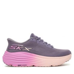 Buty do biegania Skechers. Fioletowe obuwie sportowe Skechers, bez zapięcia, do biegania. Za 379.99 zł.
