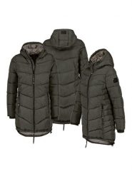 Sublevel Płaszcz pikowany w kolorze ciemnozielonym rozmiar: XXL. Zielone płaszcze Sublevel, xxl, bez wzorów, bez kaptura. Za 258.45 zł.